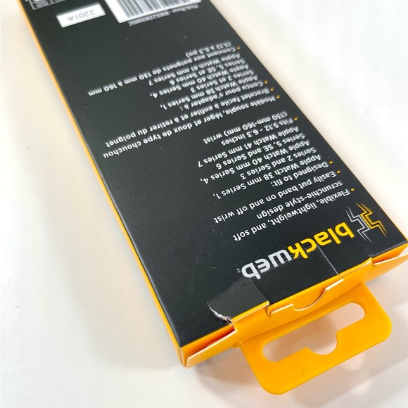 Blackweb Scrunchie Pink/Rose Apple Watch Band - 38/40/41 mm ~ NEW ~ Never Used - Picture 13 of 13